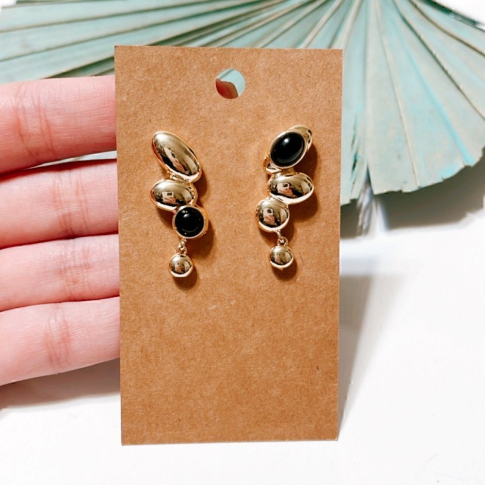 geo dangle earrings   #46
